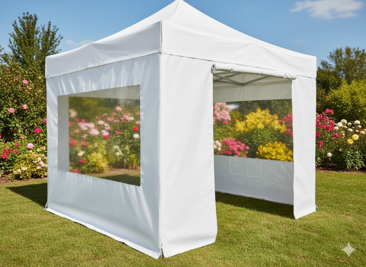 Barnum pliant 4×4m — JUBIN Location